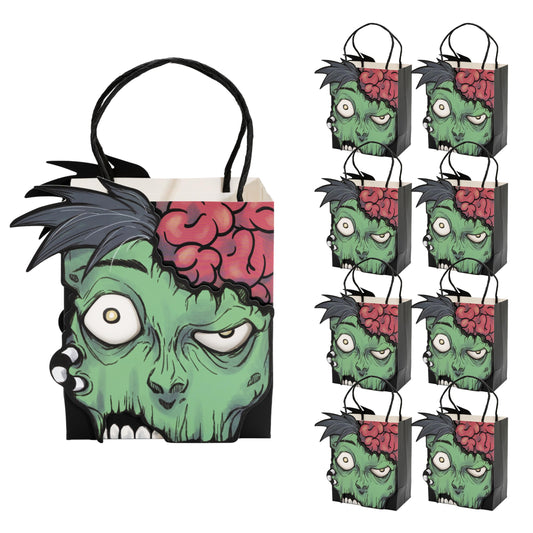 Zombie Halloween Party Favor Bags